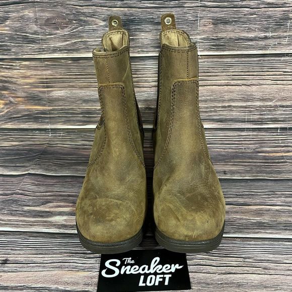 Kodiak Women's‎ Heeled Waterproof Slip On Brown Leather Boots - Picture 2 of 8